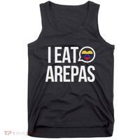 I Eat Arepas Venezuelan Traditional Food Tank Top thumb 0