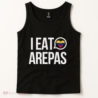 I Eat Arepas Venezuelan Traditional Food Tank Top thumb 2
