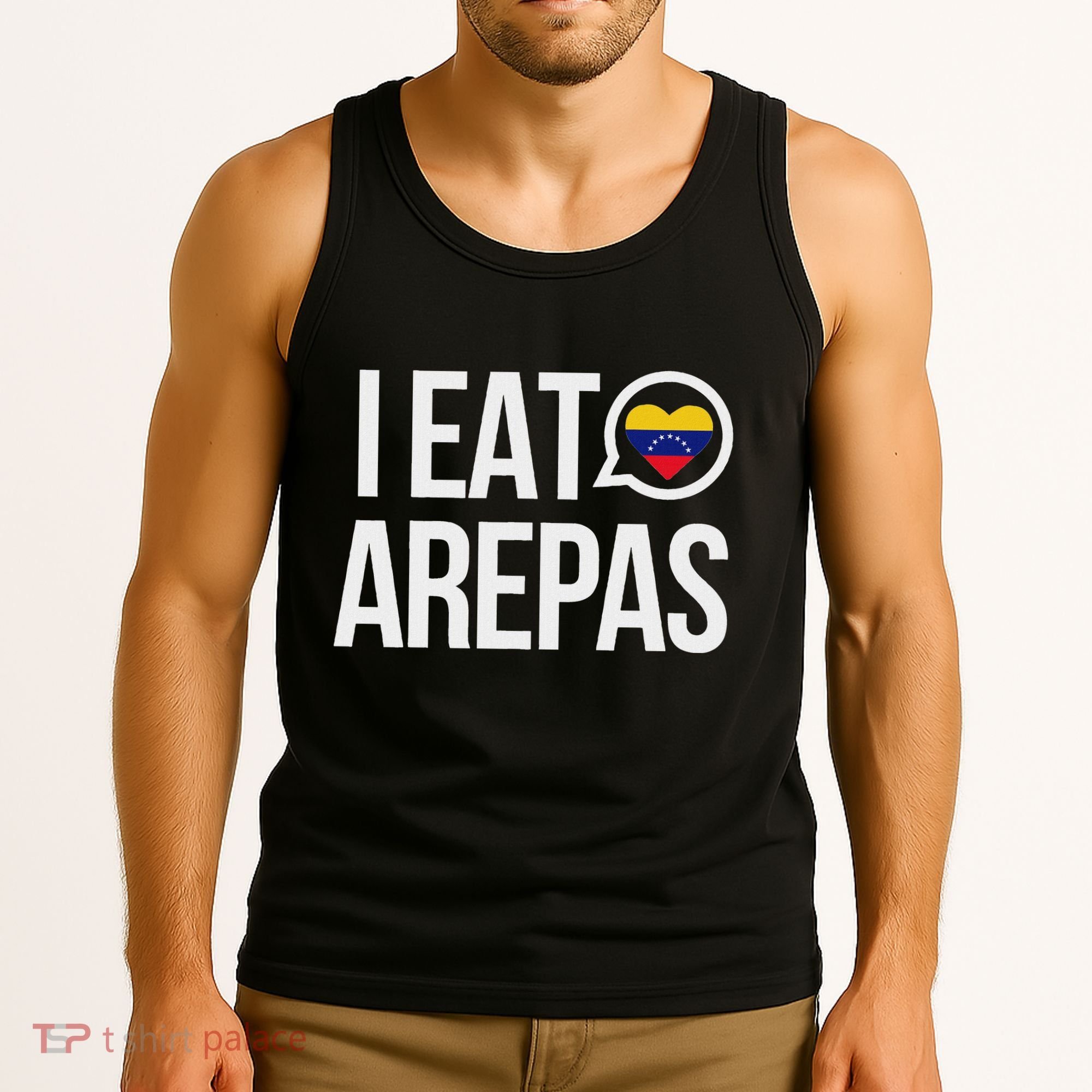 I Eat Arepas Venezuelan Traditional Food Tank Top