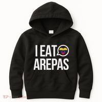 I Eat Arepas Venezuelan Traditional Food Kids Hoodie thumb 0