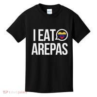 I Eat Arepas Venezuelan Traditional Food Kids T-Shirt thumb 0