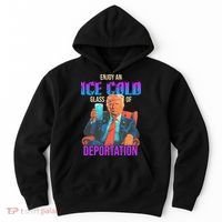 ICE Enjoy An Ice Cold Glass Of Deportation Hoodie thumb 0