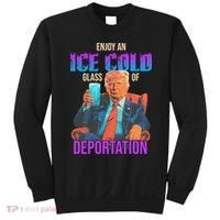 ICE Enjoy An Ice Cold Glass Of Deportation Sweatshirt thumb 0
