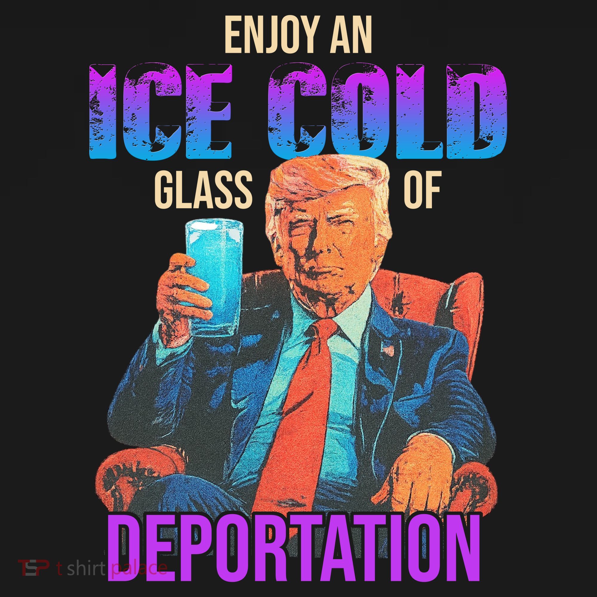 ICE Enjoy An Ice Cold Glass Of Deportation Sweatshirt