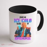ICE Enjoy An Ice Cold Glass Of Deportation Coffee Mug thumb 1
