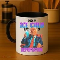 ICE Enjoy An Ice Cold Glass Of Deportation Coffee Mug thumb 4
