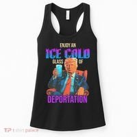 ICE Enjoy An Ice Cold Glass Of Deportation Women's Tank Top thumb 0