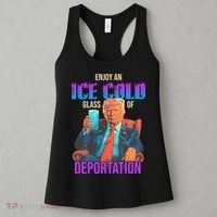 ICE Enjoy An Ice Cold Glass Of Deportation Women's Tank Top thumb 3