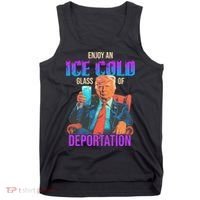 ICE Enjoy An Ice Cold Glass Of Deportation Tank Top thumb 0
