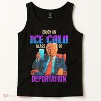 ICE Enjoy An Ice Cold Glass Of Deportation Tank Top thumb 2