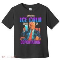 ICE Enjoy An Ice Cold Glass Of Deportation Toddler T-Shirt thumb 0
