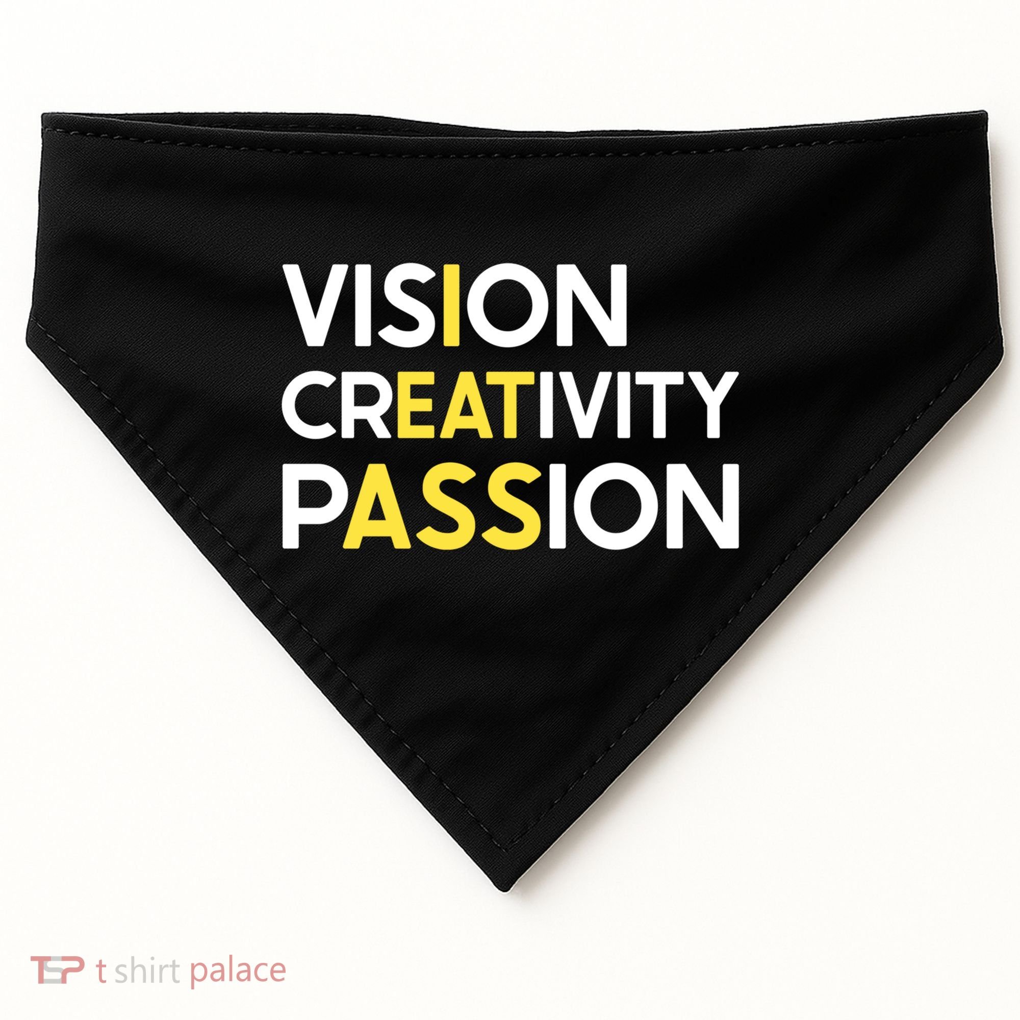 I Eat Ass Vision Creativity Passion Secret Message Gift Cool Gift USA-Made Doggie Bandana