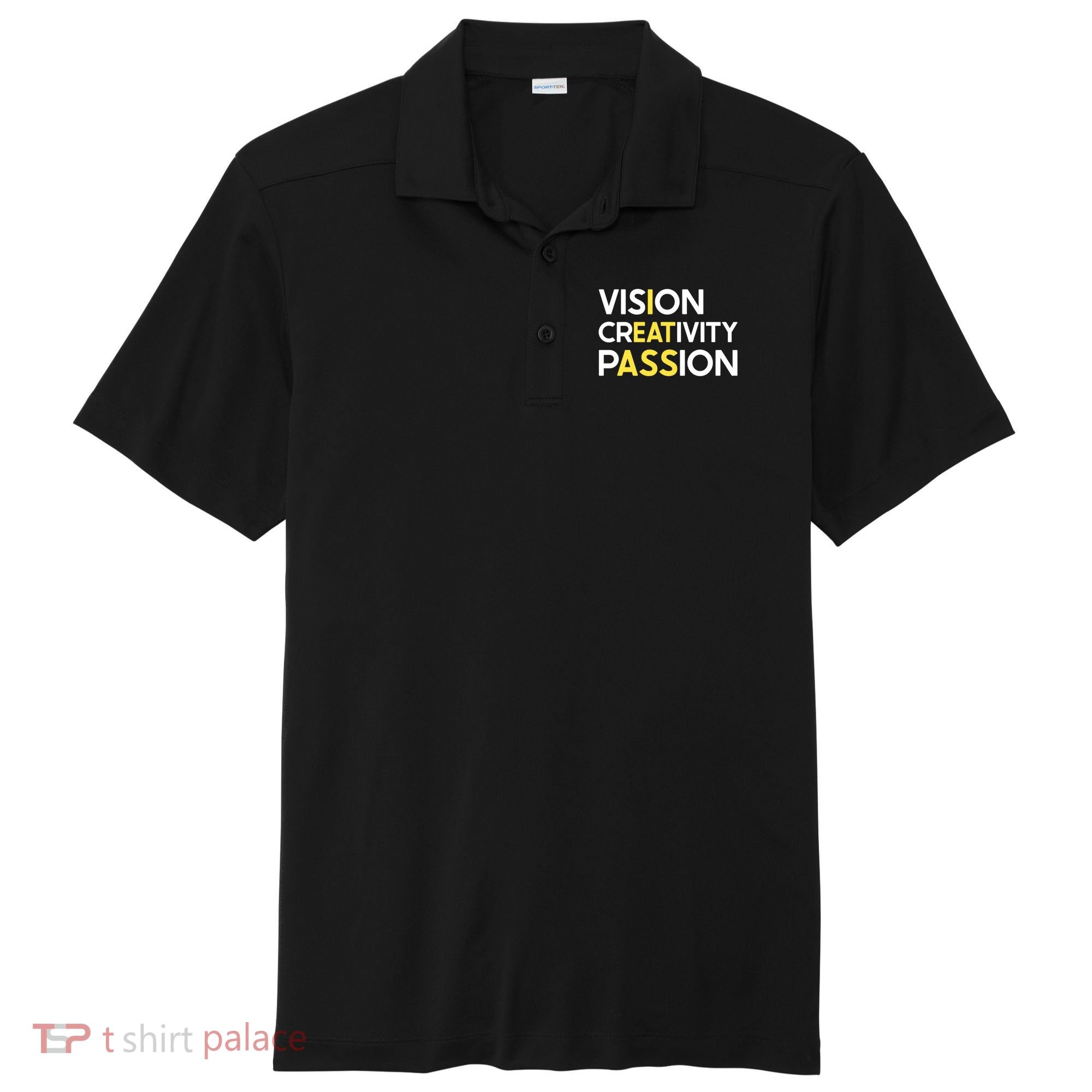 I Eat Ass Vision Creativity Passion Secret Message Gift Cool Gift Sport-Tek Posi-UV Pro Polo