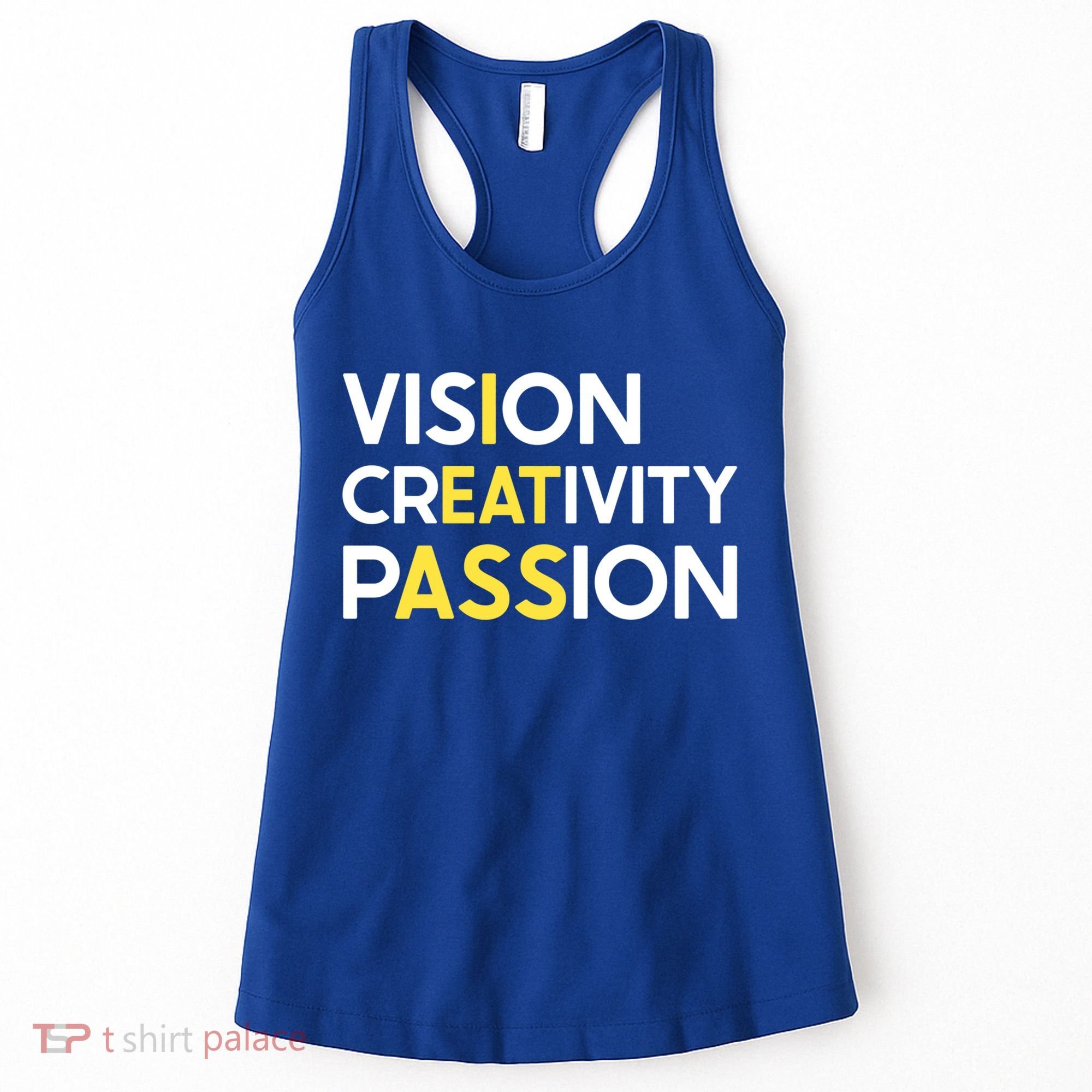 I Eat Ass Vision Creativity Passion Secret Message Gift Cool Gift Women's Tank Top