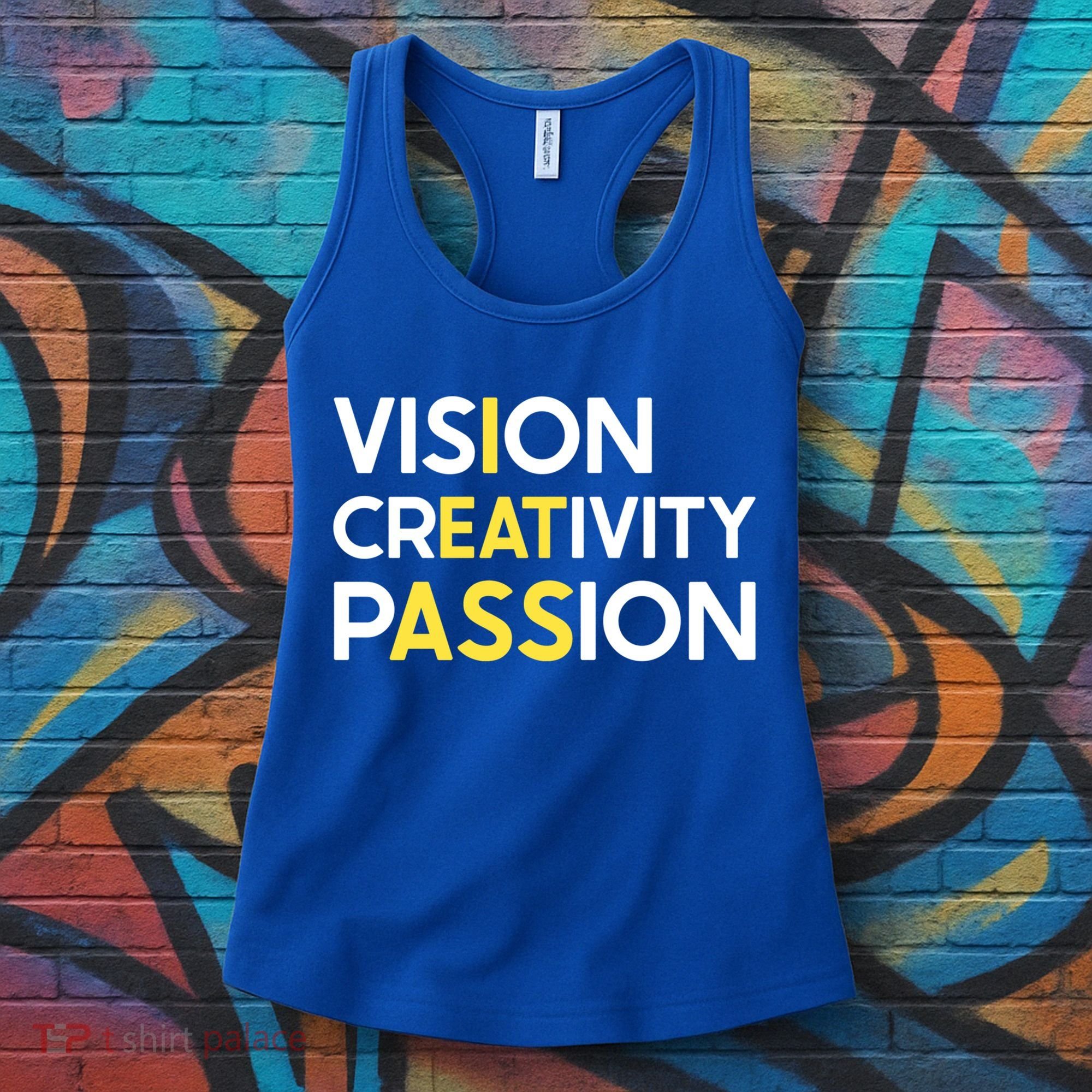 I Eat Ass Vision Creativity Passion Secret Message Gift Cool Gift Women's Tank Top