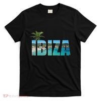 Ibiza Espana Beach Palm Tree Party Destination T-Shirt thumb 0