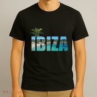 Ibiza Espana Beach Palm Tree Party Destination T-Shirt thumb 3