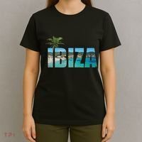 Ibiza Espana Beach Palm Tree Party Destination T-Shirt thumb 4