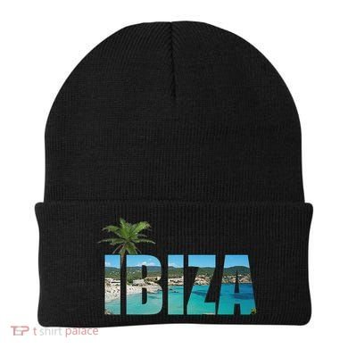 Ibiza Espana Beach Palm Tree Party Destination Beanie