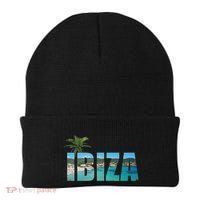 Ibiza Espana Beach Palm Tree Party Destination Beanie thumb 0