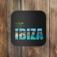 Ibiza Espana Beach Palm Tree Party Destination Coaster thumb 0