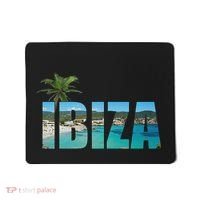 Ibiza Espana Beach Palm Tree Party Destination Mousepad thumb 0