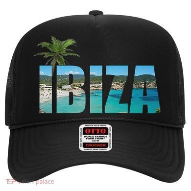 Ibiza Espana Beach Palm Tree Party Destination Hat
