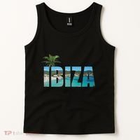 Ibiza Espana Beach Palm Tree Party Destination Tank Top thumb 2