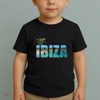 Ibiza Espana Beach Palm Tree Party Destination Toddler T-Shirt thumb 2