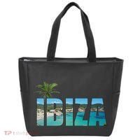 Ibiza Espana Beach Palm Tree Party Destination Tote Bag thumb 0