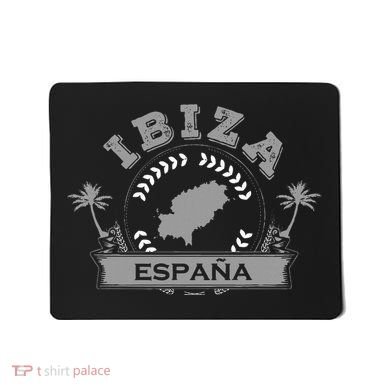 Ibiza Espana Beach Palm Tree Party Destination Gift Mousepad