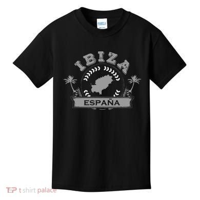 Ibiza Espana Beach Palm Tree Party Destination Gift Kids T-Shirt