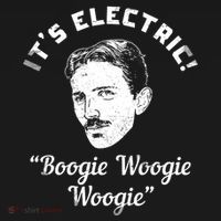 Its Electric Boogie Woogie Woogie Funny USA-Made Doggie Bandana thumb 2