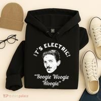Its Electric Boogie Woogie Woogie Funny Hoodie thumb 4