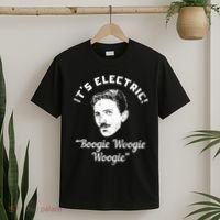 Its Electric Boogie Woogie Woogie Funny T-Shirt thumb 2