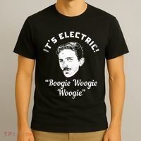 Its Electric Boogie Woogie Woogie Funny T-Shirt thumb 3