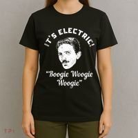 Its Electric Boogie Woogie Woogie Funny T-Shirt thumb 4