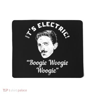 Its Electric Boogie Woogie Woogie Funny Mousepad