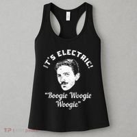 Its Electric Boogie Woogie Woogie Funny Women's Tank Top thumb 3