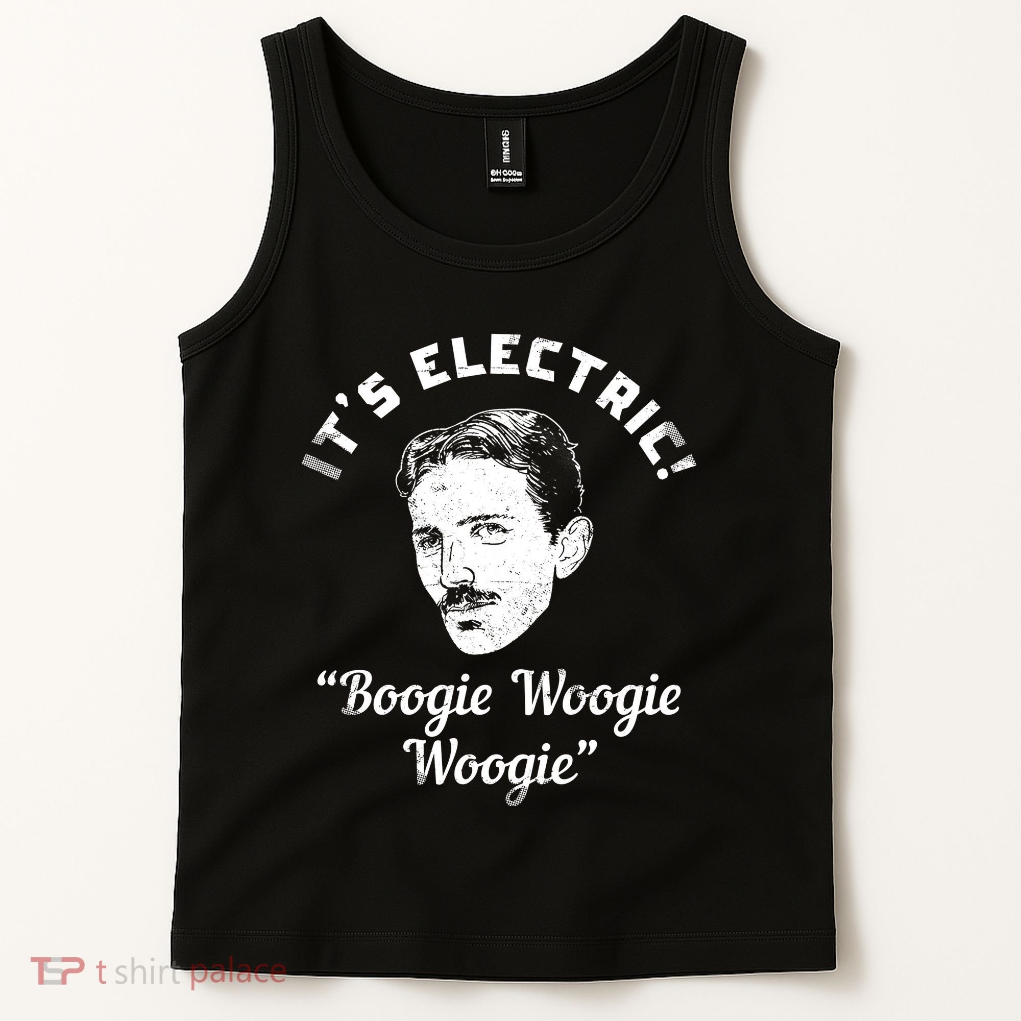 Its Electric Boogie Woogie Woogie Funny Tank Top