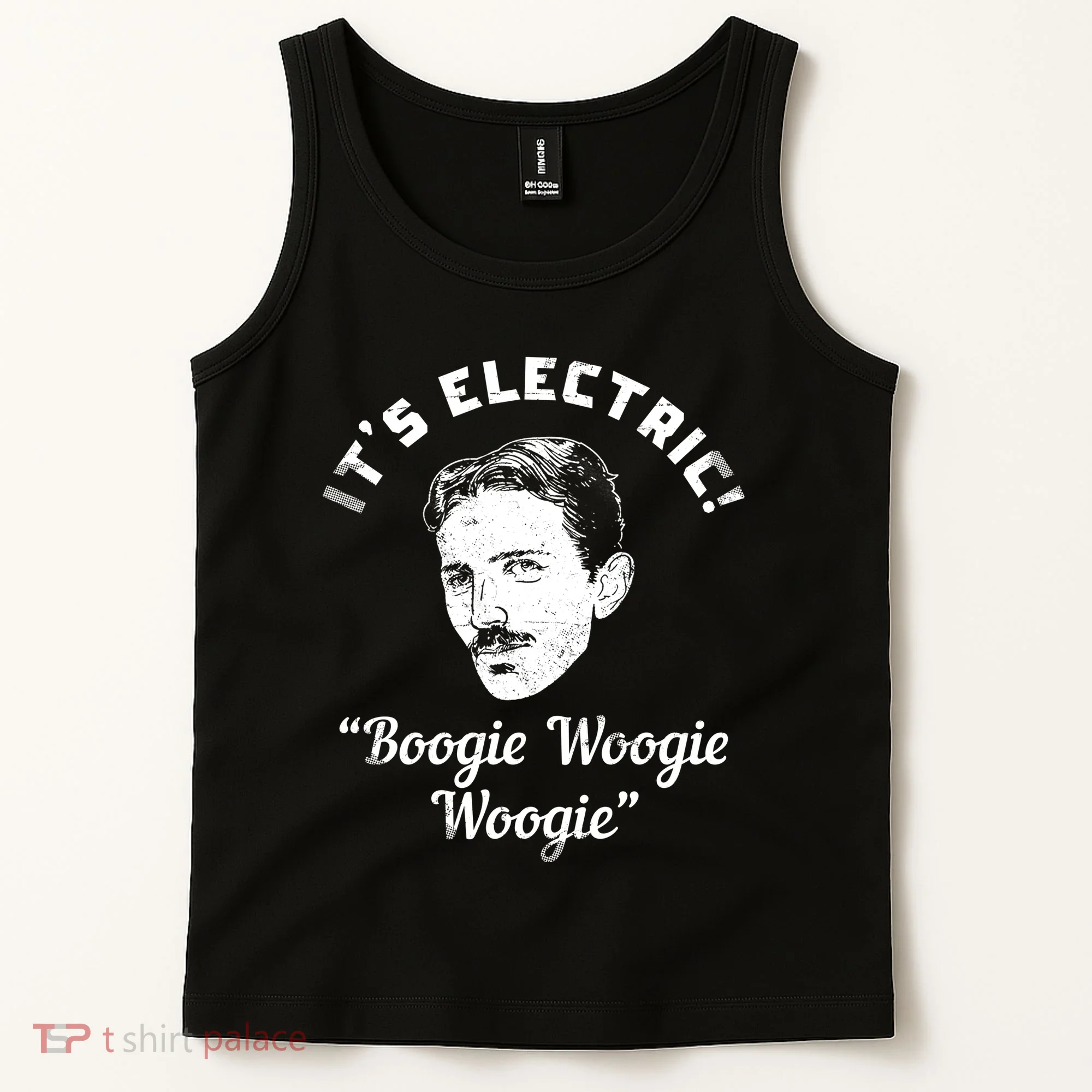 Its Electric Boogie Woogie Woogie Funny Tank Top