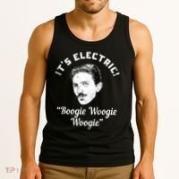 Its Electric Boogie Woogie Woogie Funny Tank Top thumb 3