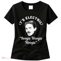 Its Electric Boogie Woogie Woogie Funny Women's T-Shirt thumb 0