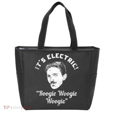 Its Electric Boogie Woogie Woogie Funny Tote Bag