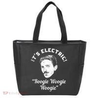 Its Electric Boogie Woogie Woogie Funny Tote Bag thumb 0