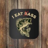 I Eat Bass Coaster thumb 0