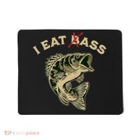 I Eat Bass Mousepad thumb 0