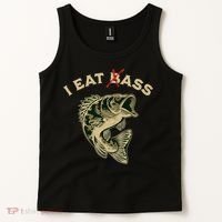 I Eat Bass Tank Top thumb 2