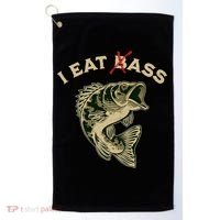 I Eat Bass Golf Towel thumb 0