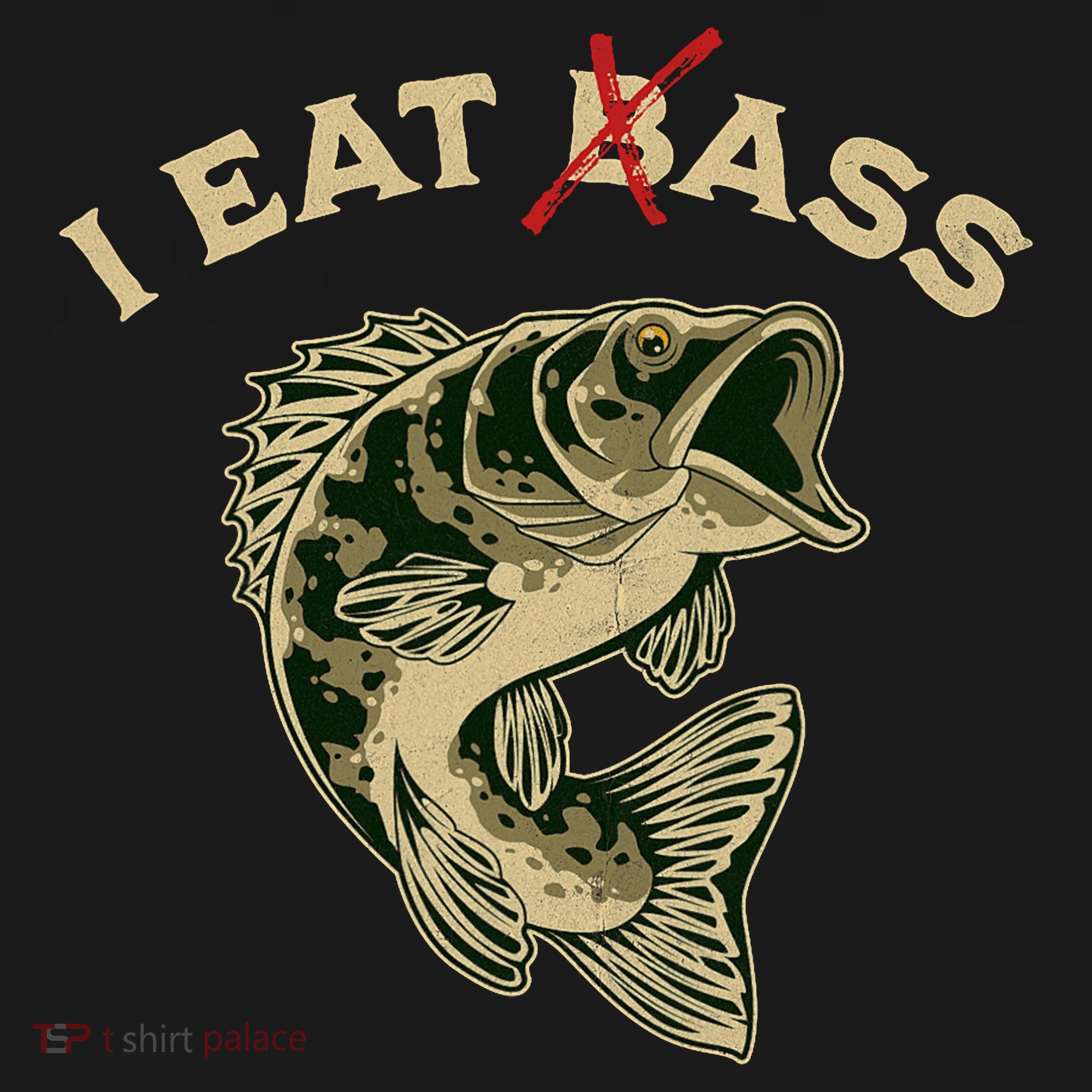 I Eat Bass Visor